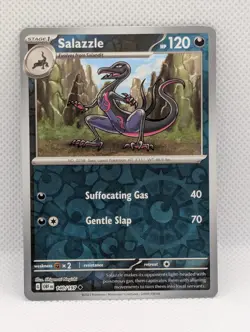 SALAZZLE 140/197 UC OBSIDIAN FLAMES POKEMON REVERSE HOLO NM/M SALAZZLE - Image 1