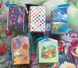 Pokemon Center Japan Deck Case 5 Set Deck Box Giovanni 151 Okinawa Sonia Celebi - Image 3