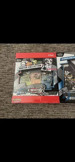Pokemon Scarlet & Violet Black Bolt White Flare Binder Poster Collection Box - Image 4
