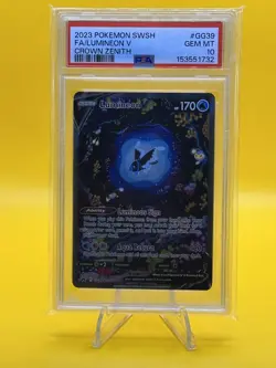 2023 Pokemon Sword And Shield Crown Zenith Fa Lumineon V #GG39 PSA 10 - Image 1