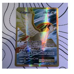 The Pokemon Company Pidgeot EX 104/108 Evolutions English Holo Full Art 170 HP - Image 1
