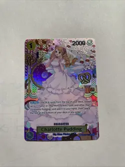 One Piece TCG Charlotte Pudding OP03-112 Alternate Art ENG - Image 1