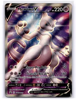 Mewtwo V SWSH: Sword & Shield Promo Cards SWSH229 LP-NM - Image 1