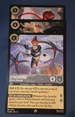 Jumbo Oversized Display Promo Card Set - Woody - Mrs. Incredible - Syndrome - Image 5