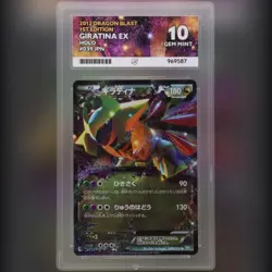 ACE 10 - Giratina EX Dragon Blast 039/050 Holo 1st Edition 2012 Pokemon Card - Image 1