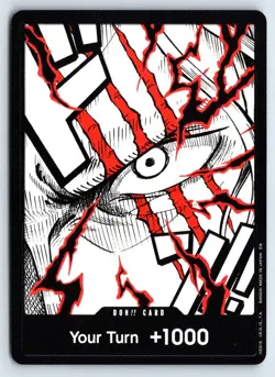 DON!! Card (Shanks) One Piece Premium Booster -The Best- Vol. 2 DON!! Near Mint - Image 1