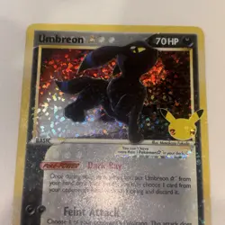 Umbreon Gold Star - 17/17 - Ultra Rare - Celebrations - Pokemon Card - NM - Image 4