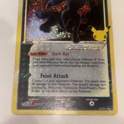 Umbreon Gold Star - 17/17 - Ultra Rare - Celebrations - Pokemon Card - NM - Image 5