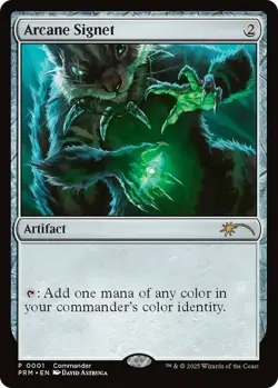 1 x Arcane Signet (CommandFest 2025) - Unique & Misc. Promos - NM-Mint - MTG - Image 1