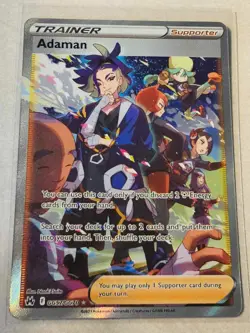 Pokemon TCG Adaman Crown Zenith: Galarian Gallery GG57/GG70 Holo Ultra Rare - Image 1