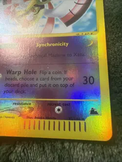Xatu 35/144 Skyridge Reverse Holo Rare NM Vintage Pokemon TCG - Image 4