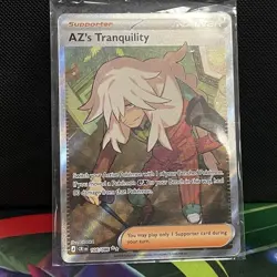 Az's Tranquility 106/086 CRI Full Art Ultra Rare Chaos Rising Pokemon TCG NM - Image 1