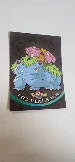 2000 Topps Chrome Pokemon Series 1 #03 Venusaur - Image 2