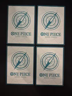 One Piece English PRB-02 Lot of 4 Non Foil !! Shanks Usopp Lucci Marco - Image 2