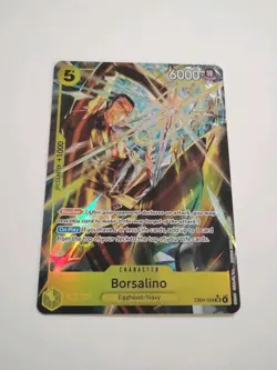 One Piece Adventure On Kami's Island Borsalino SR Alt Art EB04-058 Mint - Image 1