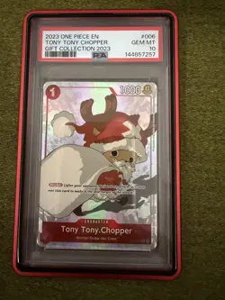 2023 ONE PIECE GIFT COLLECTION 2023 #006 TONY TONY CHOPPER PSA 10 - Image 1