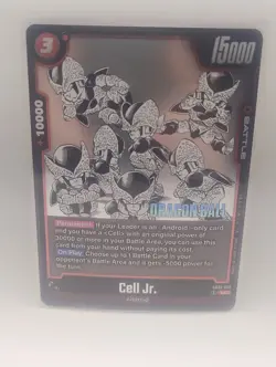 Dragon Ball Super Fusion World Manga Cell Jr. SB01-013 UC Foil Card NM/M - Image 1