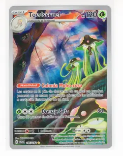~ESP~ SPANISH Toedscruel Paradox Rift 185 Pokemon Card (G4) - Image 1