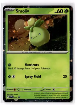 Smoliv 023 SV: Scarlet & Violet Promo Cards Holofoil NM - Image 1