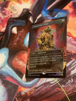 Commander's Plate (Borderless) Commander: Teenage Mutant Ninja Turtles Foil Mint - Image 2