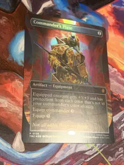 Commander's Plate (Borderless) Commander: Teenage Mutant Ninja Turtles Foil Mint - Image 3