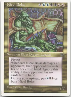 Nicol Bolas - Chronicles - Rare - Magic: The Gathering - Image 1