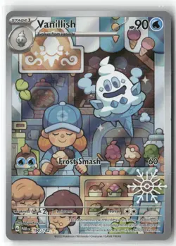 Vanillish 190/182 Illustration Rare Paradox Rift Pokemon Near Mint - Image 1