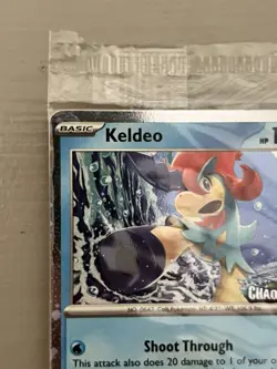 Pokemon - Keldeo - Barnes and Noble Promo Chaos Rising 019/086 Stamped - Sealed - Image 2