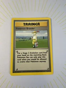 Pokemon TCG Pokemon Breeder Base Set 76/102 MP - Image 2