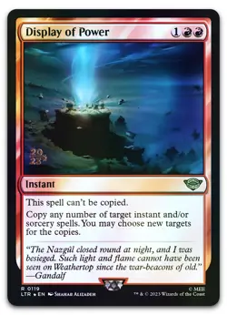 Display of Power #119 (Foil) (NM) Prerelease Cards PRE Magic MTG - Image 1