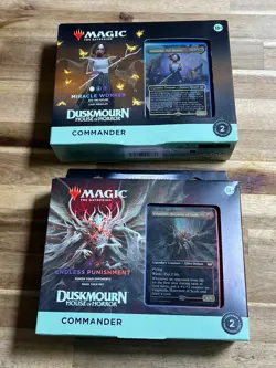 MTG Endless punishment DuskMourn house of horror commander deck/Miracle worker - Image 1