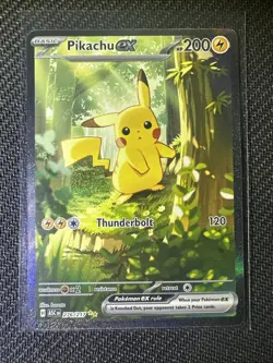 Pokemon TCG Ascended Heroes Pikachu ex 276/217 Holo Full Alternative Art SIR NM - Image 1