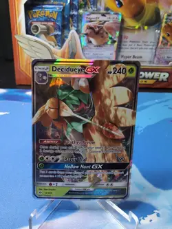 Decidueye GX LP SM Base Set 12/149 Pokemon TCG Holo Ultra Rare - Image 1