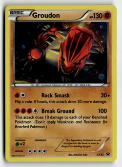 Groudon - XY52 - XY Promos (PR) Pokemon - Image 1