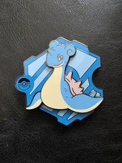 Lapras 151 Pokemon Journey Puzzle Fridge Magnet S-Chinese Offical New Cute - Image 1