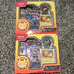 Pokemon TCG Pokemon Day 2026 2 Sealed Packs Pikachu Promo Booster Special Editi… - Image 1