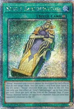 King's Sarcophagus (Quarter Century Secret Rare)-Quarter Century Secret Rare ... - Image 1