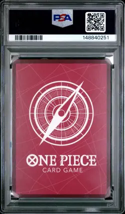 One Piece Japanese EB02 UTA Special PSA 10 #001 SP Gold Leader - Image 2