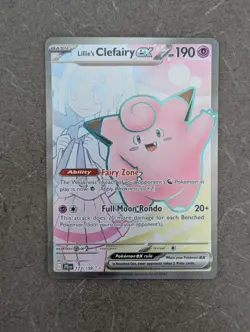 Pokemon Card 2025 LILLIE'S CLEFAIRY EX Ultra Rare 173/159 Journey Together NM/M - Image 2