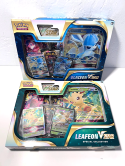 Pokemon TCG Cards Leafeon Glaceon V STAR Special Collection Vstar BRAND NEW - Image 1