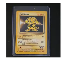 Pokemon Electabuzz Base Set 20/102 1999 TCG Card Regular 70 HP - Image 1