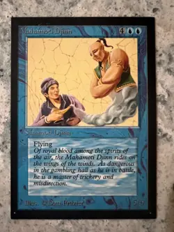 Mahamoti Djinn - Collectors Edition - NM - MTG - Magic: The Gathering - Image 1
