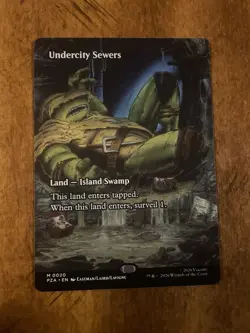 Undercity Sewers (Borderless) TMNT Pack Fresh Never Played Free Shipping - Image 1