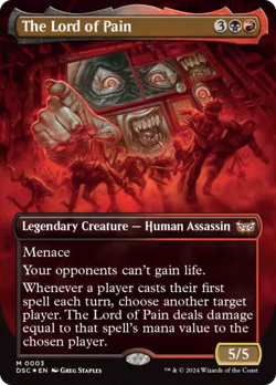 The Lord of Pain (Borderless) [Duskmourn: House of Horror Commander] Foil Near - Image 2