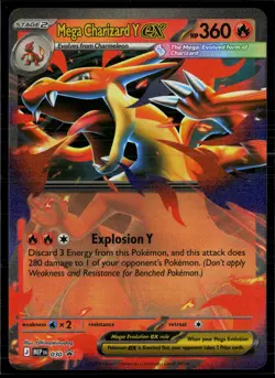 Mega Charizard Y ex - 030 030 ME: Mega Evolution Promo Promo Holo Pokemon - Image 1