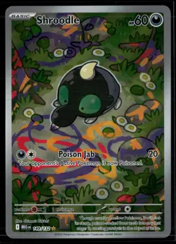 Shroodle 149/132 Mega Evolution Illustration Rare Pokemon - Image 1