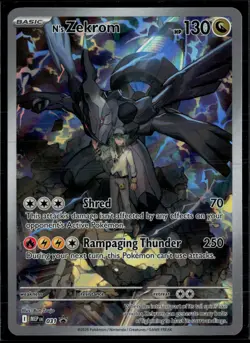 N's Zekrom - 031 031 ME: Mega Evolution Promo Holo Pokemon - Image 1