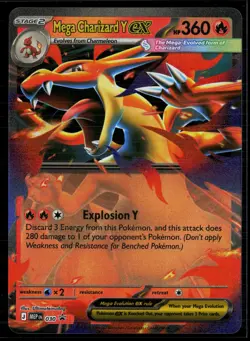 Mega Charizard Y ex - 030 030 ME: Mega Evolution Promo Promo Holo Pokemon - Image 1