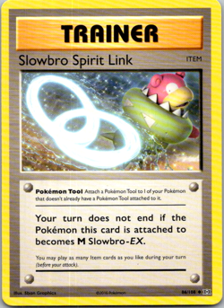 Slowbro Spirit Link 86/108 Uncommon Evolutions Pokemon - Image 1