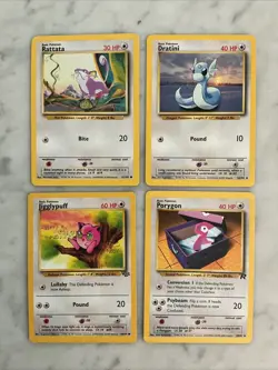Pokemon Card Lot 1999 WOTC 50 Different Cards All NM, Lots Of Uncommon - Image 4